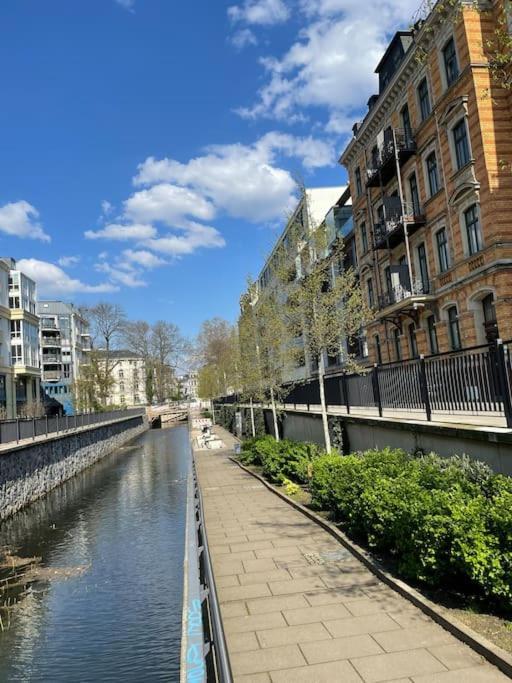 Innenstadt Refugium In Ruhiger Wasserlage+Balkon Leipzig Extérieur photo